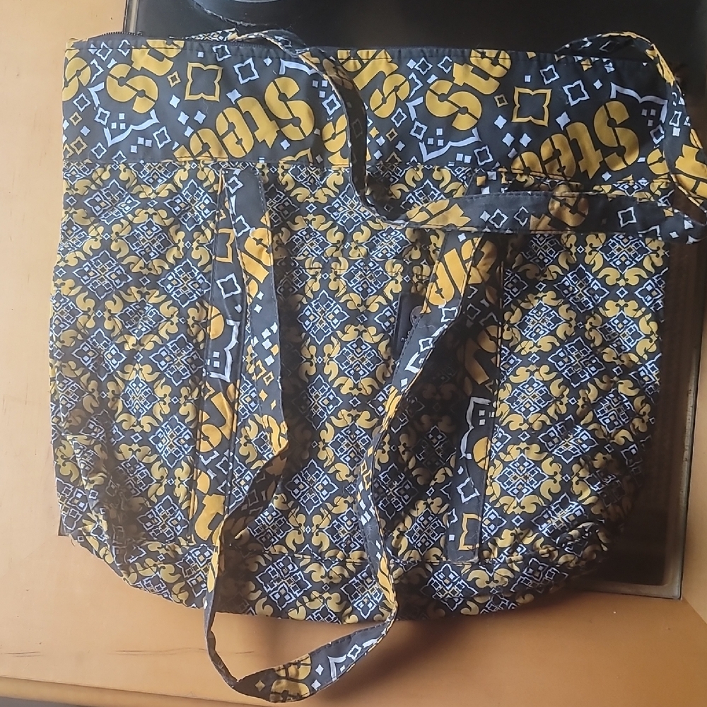 Pittsburgh Steelers Patterned Tote Bag